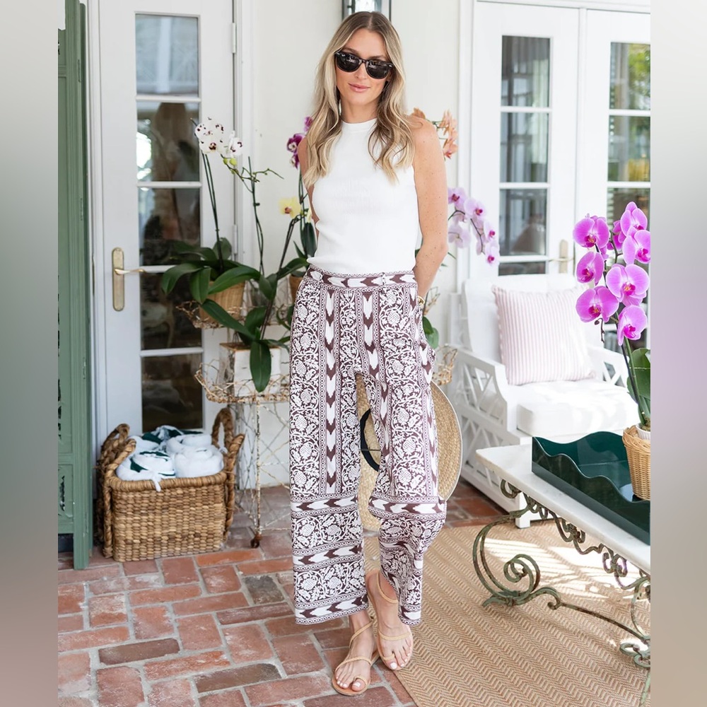 JULIA AMORY Babe Pant - Coco Island Ikat